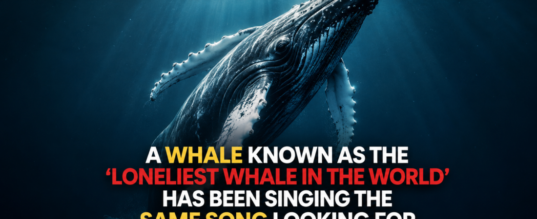 The Loneliest Whale in the World Has Been Singing for 35 Years. No One Has Ever Answered.