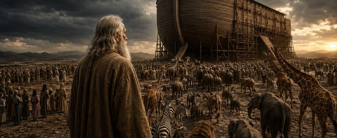 When the Rain Finally Fell: The Day the World Stopped Laughing at Noah